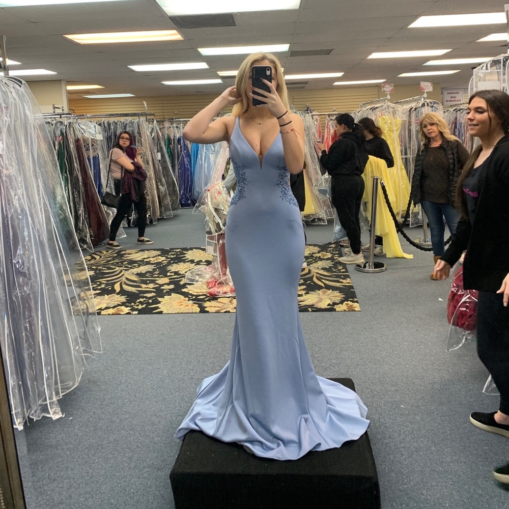 Faviana prom dress